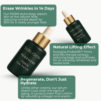 The First PDRN Eye Care Serum that Regenerates Skin at the Cellular Level