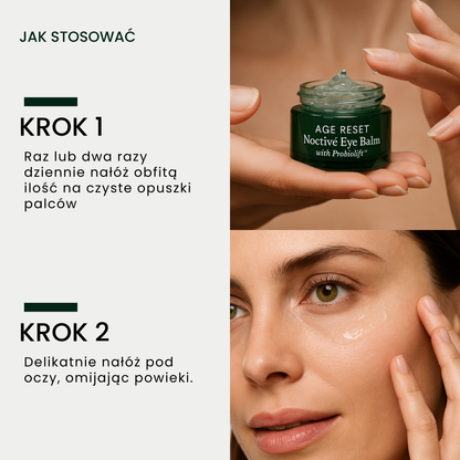 Noctivè Eye Balm – Redukuje opuchliznę, zmarszczki i cienie pod oczami